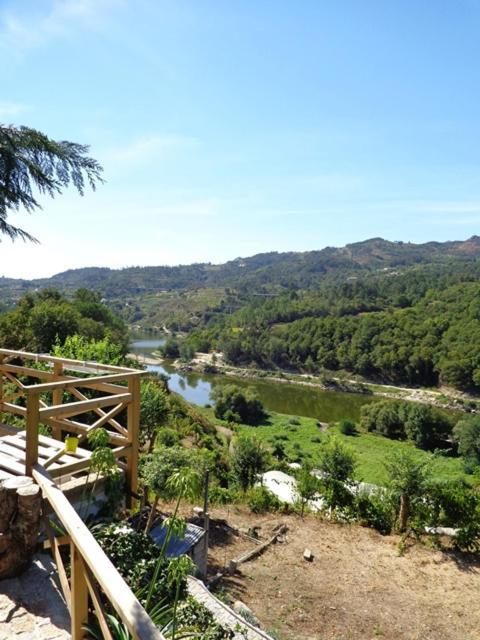 Вилла "Bouca Drigues" Casa Antiga De Pedra Com Piscina E Vista Rio Амаранте Экстерьер фото