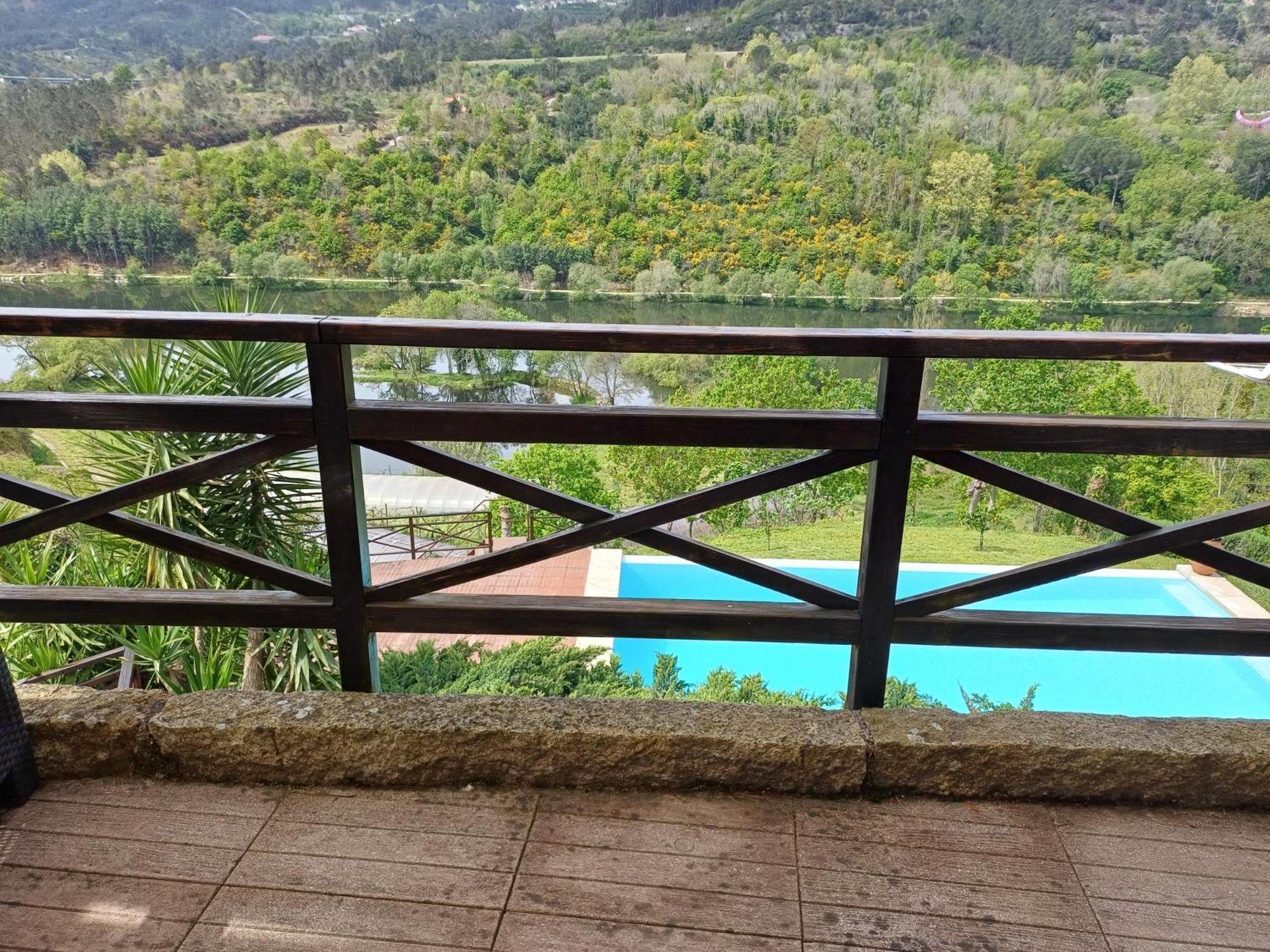 Вилла "Bouca Drigues" Casa Antiga De Pedra Com Piscina E Vista Rio Амаранте Экстерьер фото